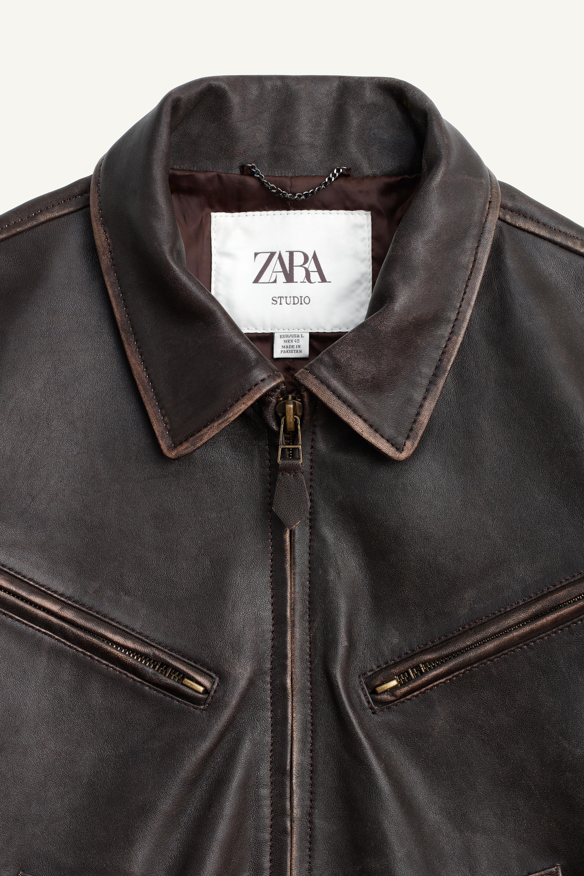 LEATHER BELTED JACKET LIMITED EDITION